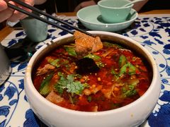 水煮牛肉-绿茶餐厅(布吉万象汇店)