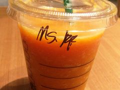 芒果西番莲果茶星冰乐MJ-星巴克臻选(国贸商城首店)