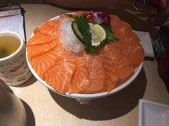 三文鱼刺身-万岁寿司(万国店)