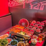 终于吃到了正宗重庆牛内脏火锅🍲现炒锅底 太香了！