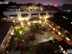 夜景全景-红墙花园酒店