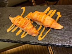 三文鱼火焰寿司-天狗山料理(省体店)