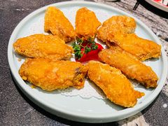 蛋黄鸡翅-新白鹿餐厅(松江开元地中海店)