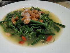 上汤丝瓜尖-皇城根·鲁菜济南菜·吊炉烤鸭·炒鸡鱼头(济南旗舰店)