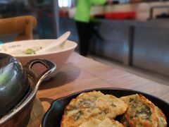 香煎韭菜饺-庆粥今宵(西平店)
