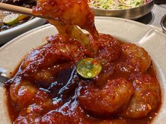 -草家酱蟹炭火烤肉店(珲春南路一店)