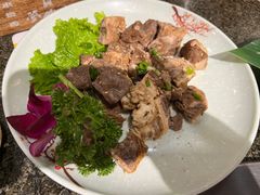雪龙和牛牛皱胃-梦山水日本烧肉(五四广场店)