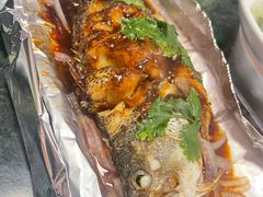 香烤鲈鱼-新白鹿餐厅(京基KK ONE店)