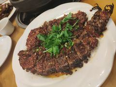 腌鱼-榕江牛瘪牛肉火锅