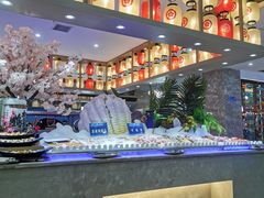 自助取餐区-锤头鲨毛肚海鲜烤肉自助餐厅(国购广场店)