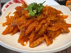 拌明太鱼-老熟人烤肉城(马家堡店)