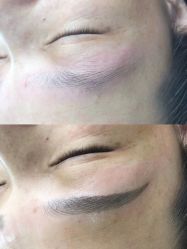 -西施无菌半永久纹绣眉眼影唇轻增发纹发际线