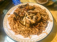 鳝丝炒意面-天宝食坊·啫啫煲大排档(西华路店)