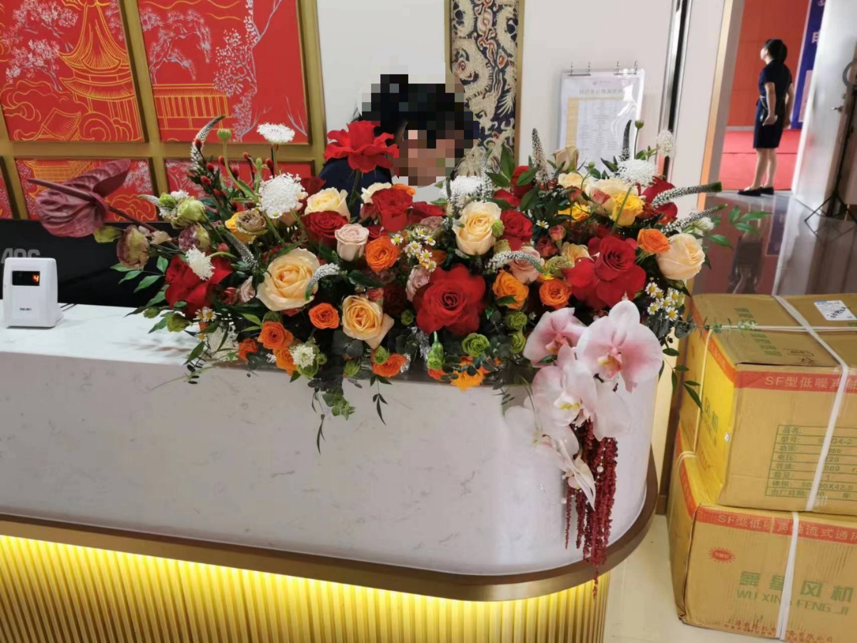 完美嫁衣#南川花店 #开业前台花艺 #点缀生活的鲜花