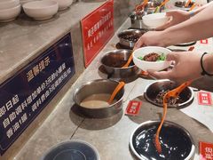 自助调料区-重庆袁老四火锅(武进万达店)
