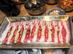 和牛重磅蜜汁牛腩馍-首尔朴宝·炭火烤肉(五角场店)