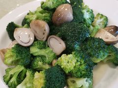 草菇西兰花-烤肉宛饭庄(北新桥店)