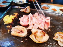 一米长盘猪五花-犟牛家·榴莲烤肉(五棵松店)