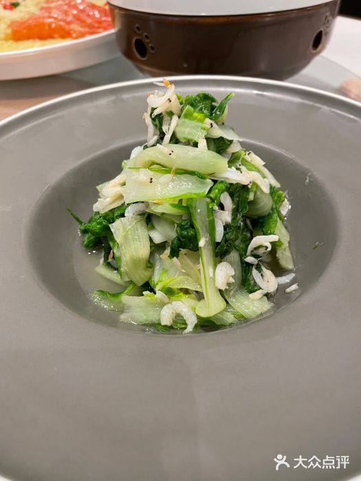 喜鼎海胆水饺(平安金融中心店)有机小白菜蒸虾皮图片