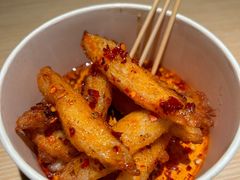 辣味锅包蟹腿肉-京参 • 擂椒饭(这有山店)