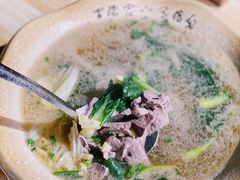 菠菜猪肝汤-宫老四·上品烧烤酒店(汉东路店)