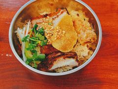 香茅猪颈肉捞粉-海安安越南粉(丹竹頭店)
