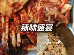 -草家酱蟹炭火烤肉店(珲春南路一店)