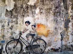 -槟城街头艺术街区