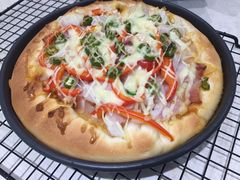 杂蔬色拉披萨-西檬树SIMON·T轻奢蛋糕(大东方Max店)