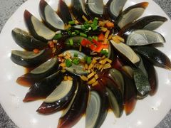 姜汁松花蛋-华盛园卷子王农家菜水库鱼