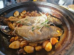 八分钟砂锅焗黄鱼-有喜胶东小馆(太申祥和店)