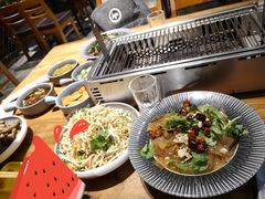 手工自制拉皮-那些年记忆烧烤