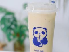 海盐焦糖奶茶-茶百道(惠新东街店)