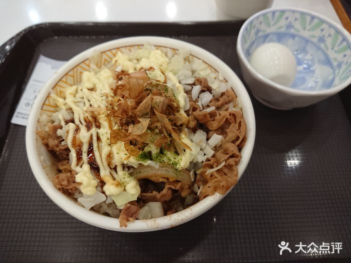大阪烧风味牛丼