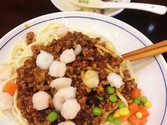虾仁炸酱面-奎元馆.百年奎元.非遗传承(西湖边的解放路店)