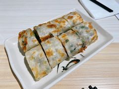 葱饼卷羊肉-台北楚楚园馅饼粥(虹桥南丰城店)