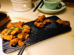 雪花糖醋里脊-绿茶餐厅(西单老佛爷店)