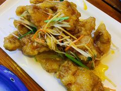 锅包肉-闯关东东北农家菜(崂山石老人店)