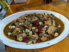 红烧豆腐鱼-胖大嫂渔家排档·全海景餐厅(渔村店)
