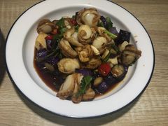 紫山茄拌扇贝-味莊·青岛菜(云霄路店)