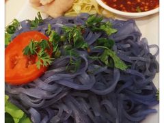 -蝶豆花蓝面条