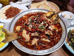 -东来菜馆•手抓海鲜家常菜•海鲜锅贴(鸽子窝店)