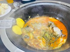 -北京龙庆四季香农家饭庄·灶台鱼·碳烤虹鳟鱼(龙庆峡店)