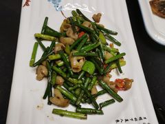 蒜苗炒鱼肚-旺达·福州菜(正大广场店)