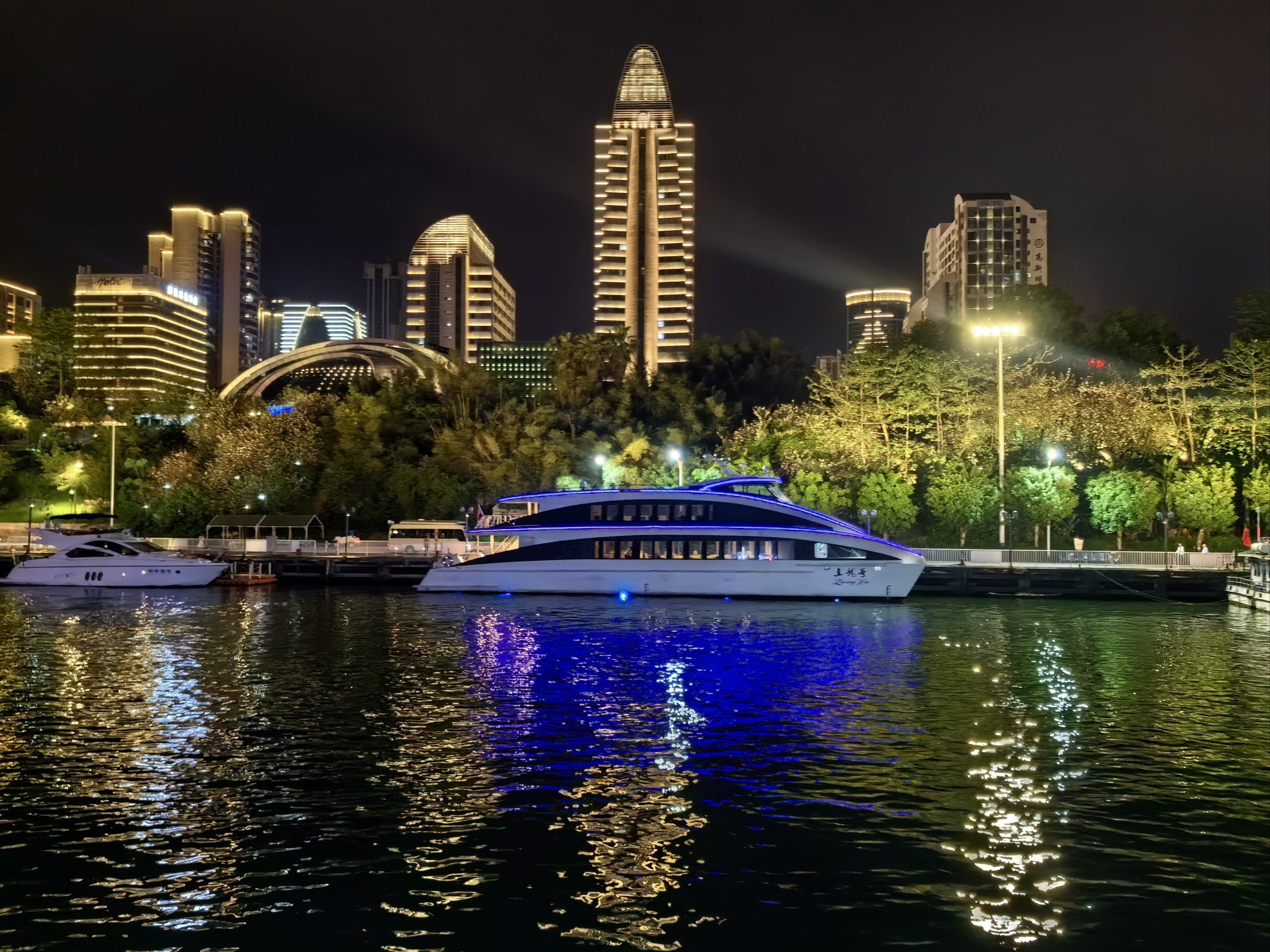 柳州市柳江两岸夜景