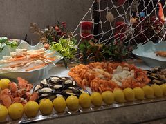 -广州万富希尔顿酒店-感趣自助餐厅·生蚝海鲜刺身