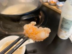 手打鲜虾滑-珍滋味海鲜粥火锅(工体店)