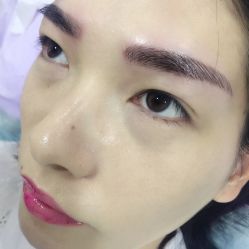 -西施无菌半永久纹绣眉眼影唇轻增发纹发际线