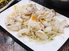 白灼鲜鱿-官塘锋记鱼生·生腌·砂锅粥(牌坊街店)