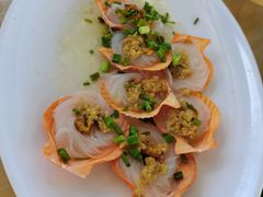 蒜蓉粉丝蒸扇贝-七鲜渔港美食餐厅(巽寮湾海景店)